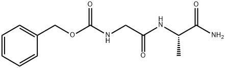 Z-GLY-ALA-NH2 结构式