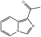 1-咪唑并〔1,5-A]吡啶-1-基-乙酮 结构式