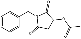 1-苄基-2,5-二氧代吡咯烷-3-乙酸酯 结构式