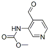Carbamic  acid,  (4-formyl-3-pyridinyl)-,  methyl  ester  (9CI) 结构式