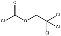 2,2,2-三氯氯甲酸乙酯 结构式
