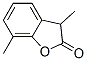 2(3H)-Benzofuranone,  3,7-dimethyl- 结构式