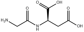 甘氨酰-D-天冬氨酸 结构式