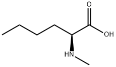 N-甲基-L-正亮氨酸 结构式