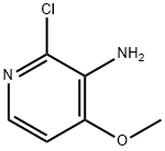 2-氯-4-甲氧基吡啶-3-胺 结构式