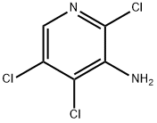 3-氨基-2,4,5-三氯吡啶 结构式