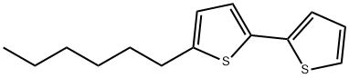 5-己基-2,2'-双噻酚 结构式
