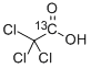 三氯乙酸-1-13C 结构式