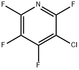 3-氯-2,4,5,6-四氟吡啶 结构式