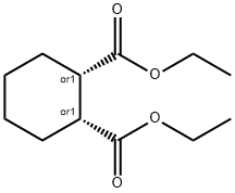 顺-1,2-环己烷二羧酸二乙酯 结构式