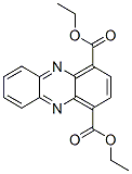 1,4-Phenazinedicarboxylic acid diethyl ester 结构式