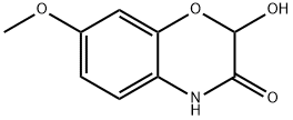 2H-1,4-Benzoxazin-3(4H)-one, 2-hydroxy-7-methoxy- 结构式