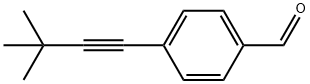 4-(3,3-DIMETHYL-1-BUTYNYL)-BENZALDEHYDE 结构式