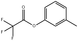 Trifluoroacetic acid 3-methylphenyl ester 结构式