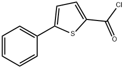 5-苯基-2-噻吩羰酰氯 结构式