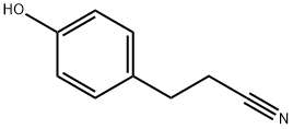 3-(4-羟基苯基)丙腈 结构式