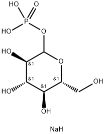 d-Glucose, 1-(dihydrogen phosphate), sodium salt 结构式