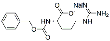 monosodium N2-[(benzyloxy)carbonyl]-L-argininate  结构式