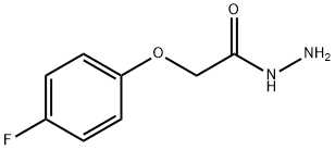 4-氟苯氧基醋酸肼 结构式