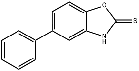 5-PHENYLBENZOXAZOLE-2-THIOL 结构式