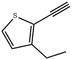 Thiophene, 3-ethyl-2-ethynyl- (9CI) 结构式