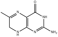 2-氨基-6-甲基-7,8-二氢蝶呤-4(3H)-酮 结构式