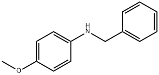 N-苄基-4-甲氧基苯胺 结构式