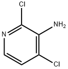3-氨基-2,4-二氯吡啶 结构式