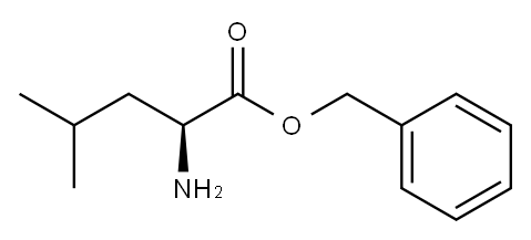 L-亮氨酸苄基酯 结构式