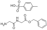 H-甘氨酸-甘氨酸-OBZL对甲苯磺酸盐 结构式