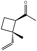 Ethanone, 1-(2-ethenyl-2-methylcyclobutyl)-, (1R-trans)- (9CI) 结构式