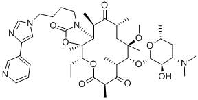 泰利霉素 结构式