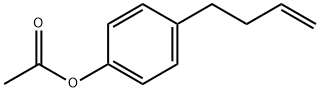 4-(4-ACETOXYPHENYL)-1-BUTENE 结构式