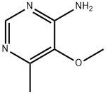 5-甲氧基-6-甲基嘧啶-4-胺 结构式