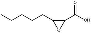 Oxiranecarboxylic acid, 3-pentyl- (9CI) 结构式
