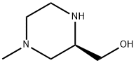2-Piperazinemethanol,4-methyl-,(R)-(9CI) 结构式