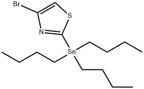四溴- 2 -(三正丁基锡)噻唑 结构式