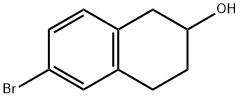 6-溴-2-四氢萘醇 结构式