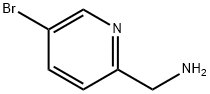（5-溴吡啶-2-基）甲胺 结构式