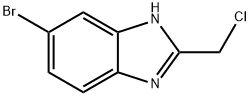 6-溴-2-氯甲基-1H-苯并咪唑 结构式