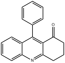 9-苯基-3,4-二氢吖啶-1(2H)-酮 结构式