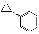 Pyridine, 3-(2R)-oxiranyl- (9CI) 结构式