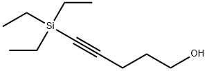 5-三乙硅基-4-戊炔-1-醇 结构式