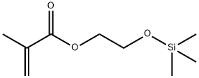 2-(三甲基硅氧基)乙基甲基丙烯酸盐 结构式