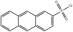 2-蒽磺酰氯 结构式