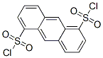 1,5-Anthracenedisulfonyl chloride 结构式