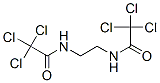 N,N'-Ethylenebis(2,2,2-trichloroacetamide) 结构式