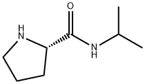 (S)-N-异丙基吡咯烷-2-甲酰胺 结构式