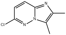 2-氯-7,8-二甲基-2H-嘧啶并[1,2-B]吡嗪 结构式