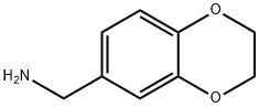 2,3-二氢-1,4-苯并二氧杂环-6-甲胺 结构式